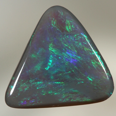 SOLID BLACK OPAL Bright strong rolling flashes